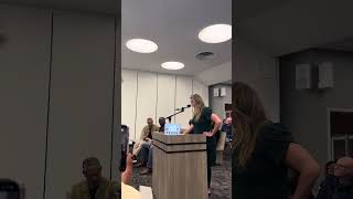 RaNae Ulrich at Canton Ohio City Council 10/07/2024