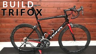 Chinese road carbon frame TRIFOX: build