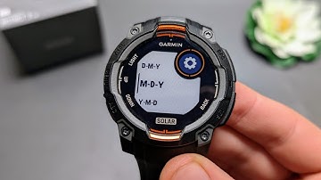 Change Date Format on Garmin Instinct 3 ( American, European, Asian)