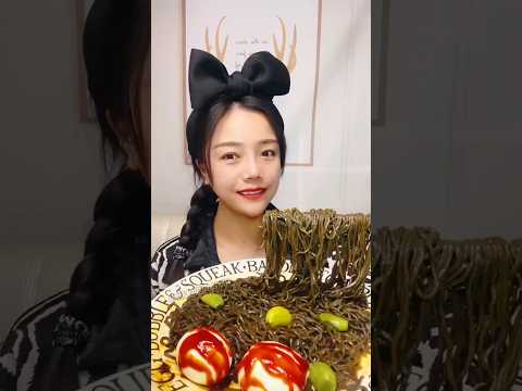 Korean Spicy Ramen Mukbang ASMR  | #shorts #mukbang #eating #yummy #tasty #food