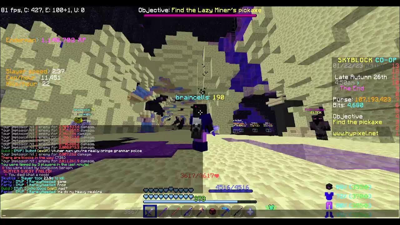 eman stream cause why not (hypixel skyblock) (mute fr now) YouTube