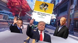 US Presidents Play the new April Fool's game mode in Overwatch 2!