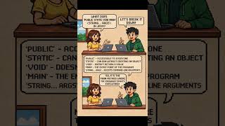 What is public static void main(String... args) in Java? | Explained in 60 Seconds 🚀#strings #coding