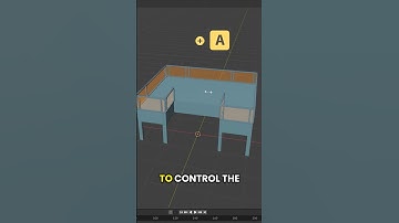 The Smarter Way to Create Railings in Blender 🔥#blender #blendertutorial #blender3d #cgthink