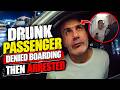 Kicked Off Flight: Drunk Passenger Fights Police at Airport