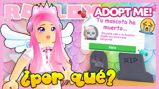 *NUEVO* ¡HORRIBLE MENSAJE DE LA MU3RT3 DE TUS MASCOTAS en ADOPT ME! ️ ¡LA PEOR PESADILLA!