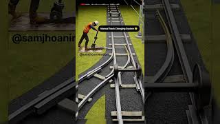 Smart Track Switching #engineering #trackswitch #steamengine #locomotive #train