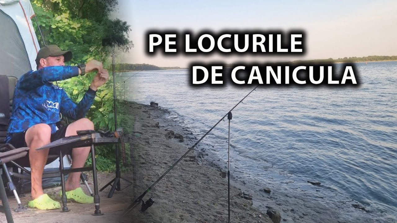 APOGEU DE CANICULA SI IARBA IN ZONA GIURGIU+MONTURA PENTRU PESCUIT PE INTINSURA