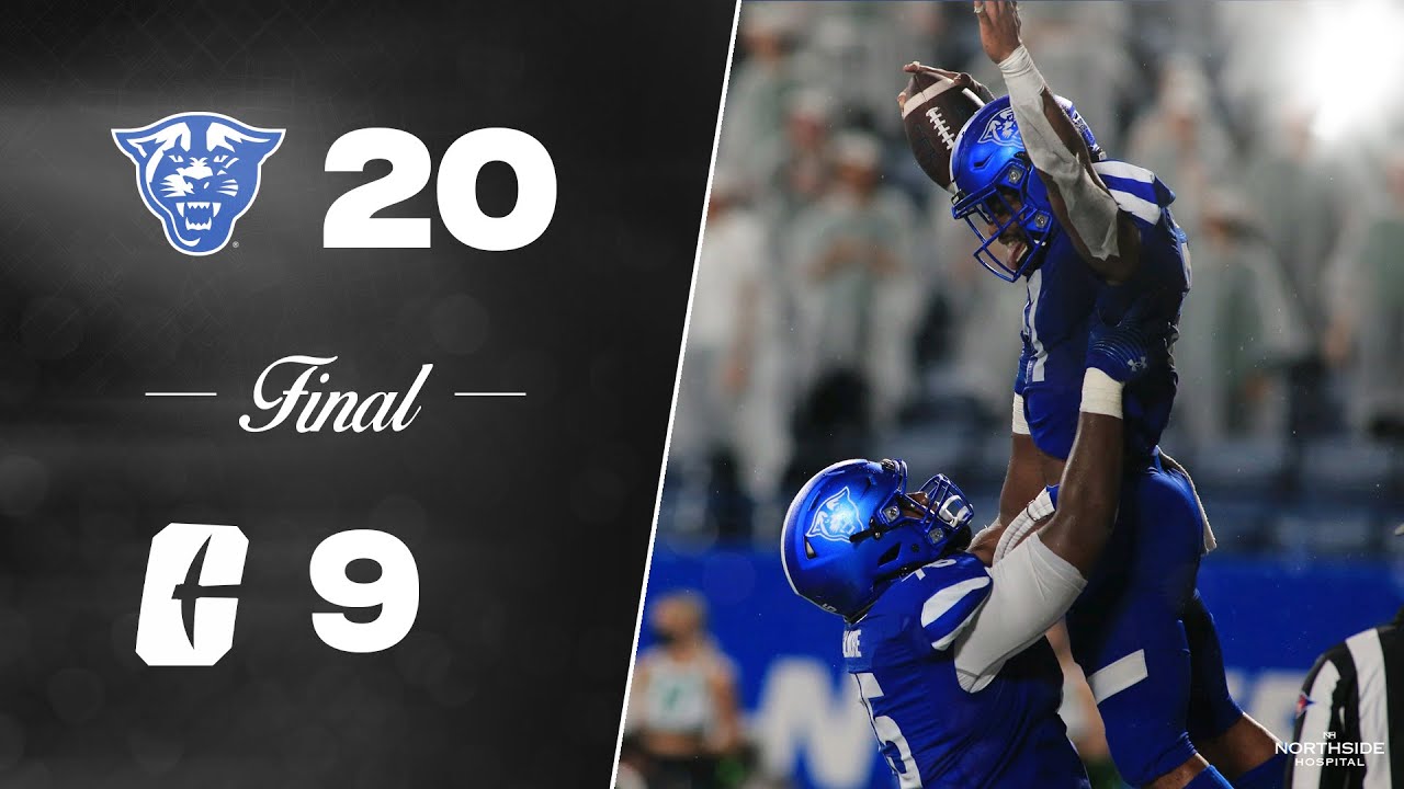 GSU FB: Highlights from GSU's 20-9 win over Charlotte