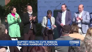 WATCH | Baptist Health cuts ribbon on new Hamburg location