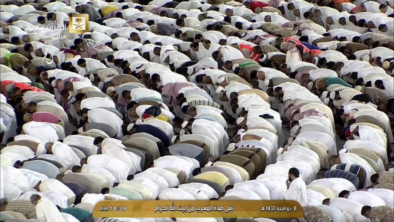 مغرب السبت يوم التروية 1437 هـ للشيخ د. بندر بليلة سورتي الماعون والكوثر
