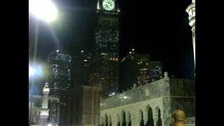 makkah. Eid day -2011.  before eid prayer at baitullah al-haram.. Azan  fajar...Video from My Phone