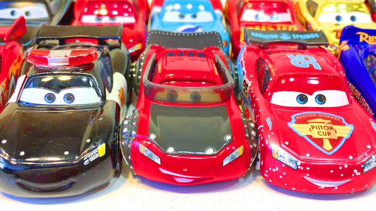 Lightning McQueen Cars Disney Pixar Toys Big Collection Video for Kids