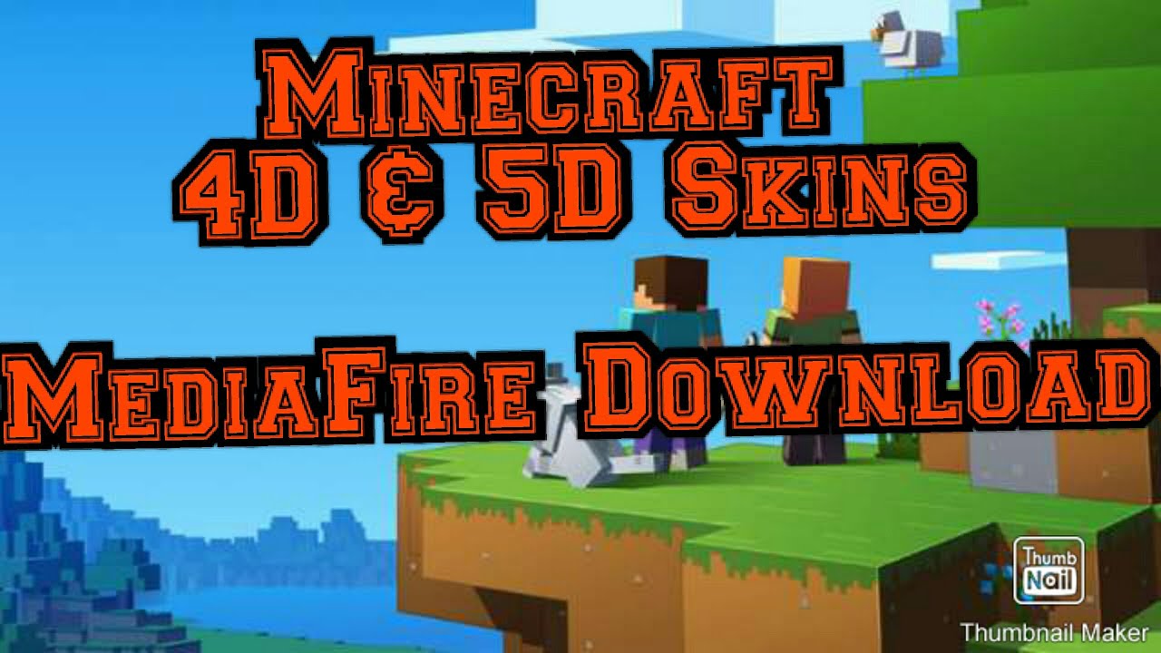 Minecraft | 1.16.0.64 4D & 5D Skins  Mediafire Download  - YouTube