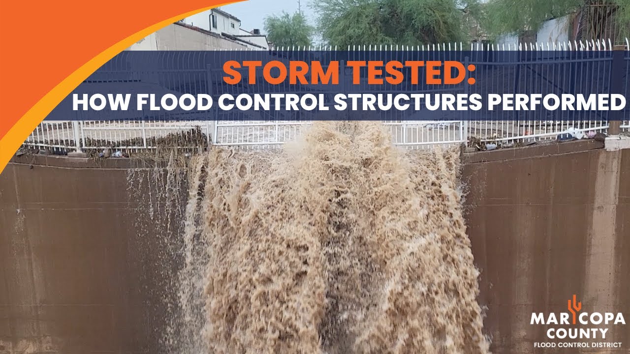 Flood Control Structures in Action: September 26 Storm Recap - YouTube