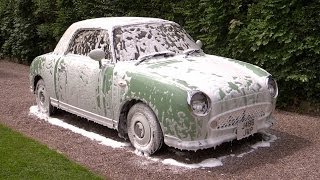 Neglected Nissan Figaro Gets a Bath