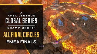 All Final Circles | EMEA Finals | ALGS Championship | Apex Legends