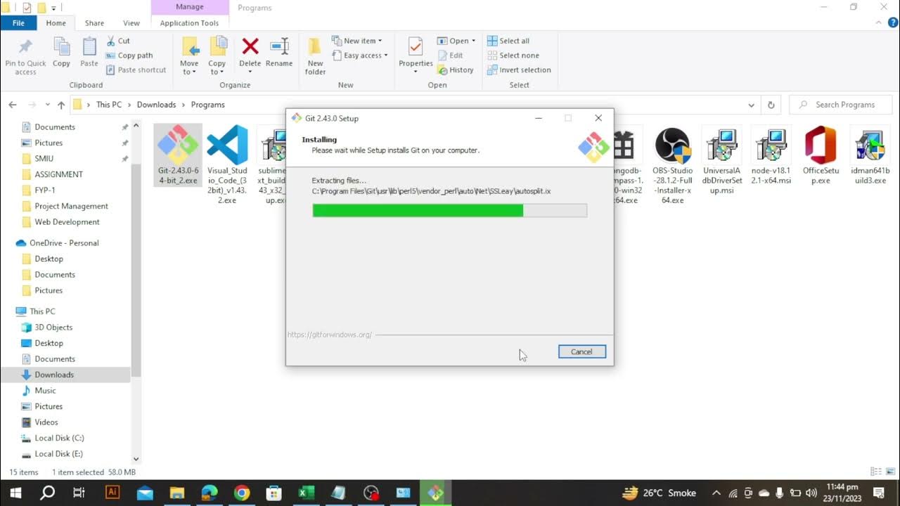 How to Install Git Bash - YouTube
