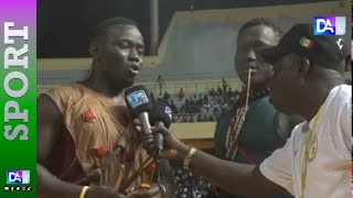 Mbaye Ordi en finale contre Gandia Fama : les lutteurs fair-play promettent du spectacle.