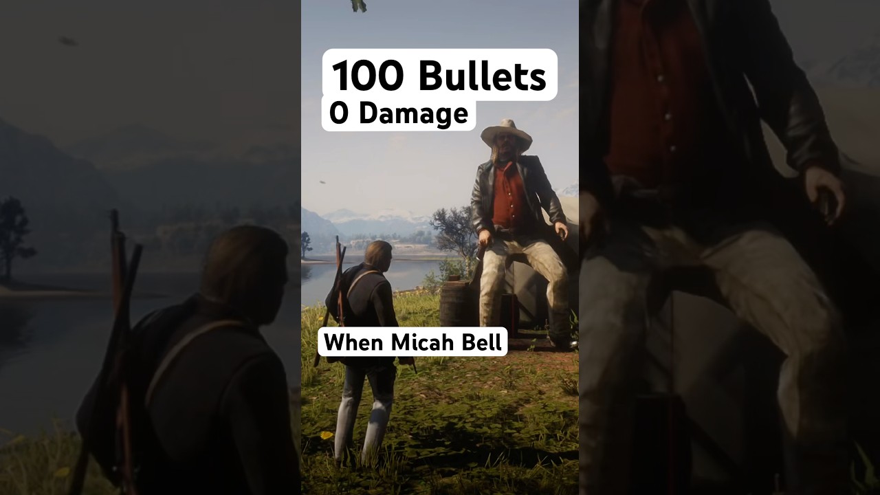 Micah Bell Goes Full Monster RDR2