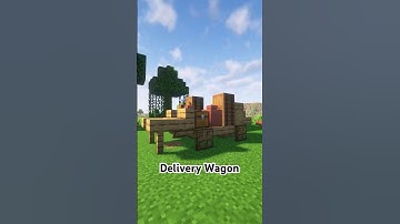 Minecraft Wagon #minecraft #minecraftbuilding #minecraftshorts #minecrafttutorial #short