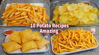 10 Amazing Potato Recipes!! Collections ! French Fries , Potato Chip , Potato Snack