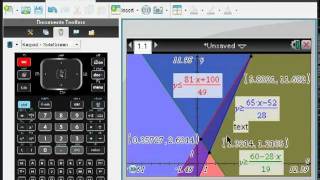 Lesson 2.3.3: TI Nspire cx-Assisted Solutions of a Linear Programming and a NON-Linear  Problem