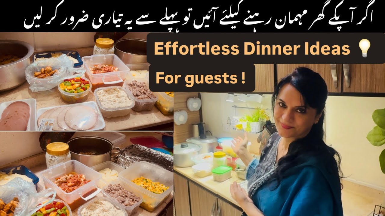 Effortless Dinner Ideas | Effortless Presentation For Food | Effortless Food | Niliz Cook Book
