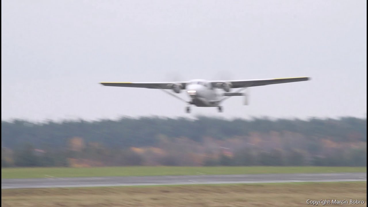 PZL M28 Skytruck SPDDA AJE 00344 Traffic Pattern EPML RWY 27L YouTube