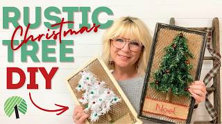 I took apart a $1 Dollar Tree Christmas Tree to Make THIS! (Step-by-Step Tutorial)