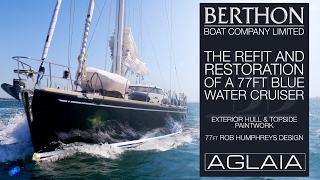 77ft Bluewater Cruiser Refit - Exterior Hull & Topside Paintwork