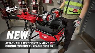Milwaukee M18 Brushless Pipe Threading Oiler (3874-20) | Cleaner Portable Pipe Threading