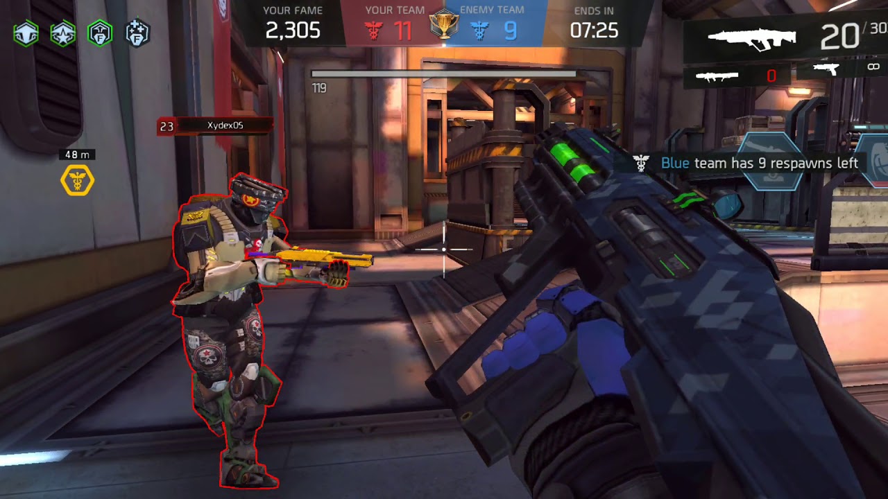 Shadowgun Legends Faraday Accelerator multiplayer 4v4