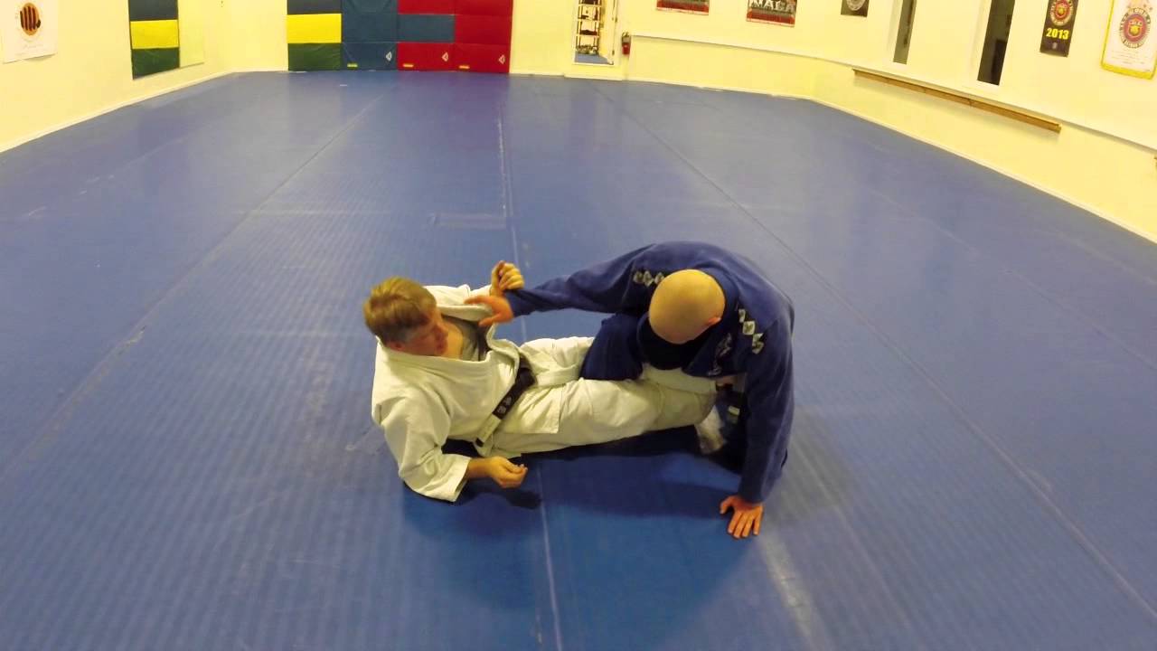 De La Riva-X Tomoe Nage Sweep - YouTube