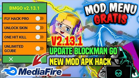UPDATE‼️BLOCKMAN GO MOD MENU 2.13.1 APK 2021 || FLY, JUMP, AUTO LOCK, UNLIMITED GCUBE WORK 100%