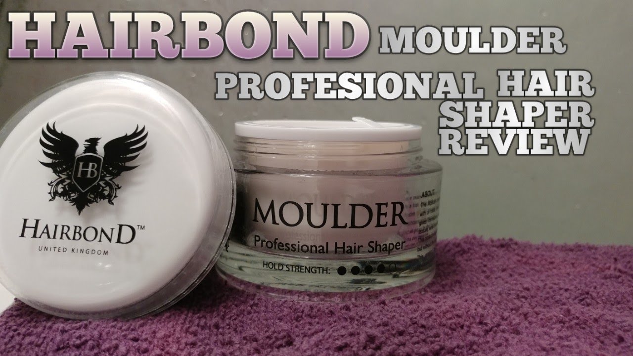 Hairbond Moulder Profesional Hair Shaper Matte Wax Review Youtube