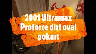 2001 Ultramax gokart tear down rebuild