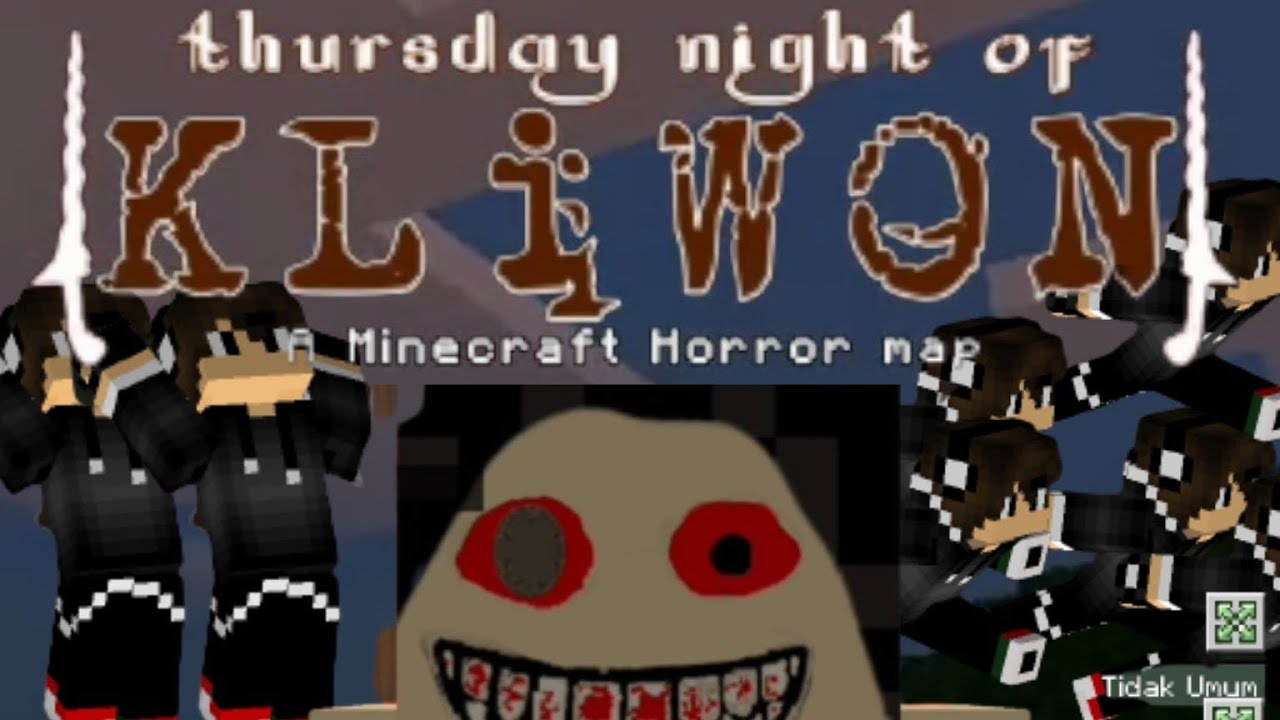 DiHantui oleh kuntilanak merah dimalam jumat kliwon - minecraft survival 