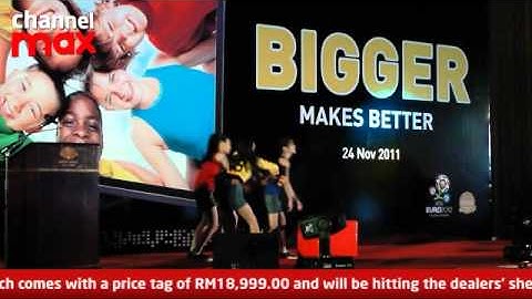 Bigger AQUOS 70-inch makes better viewing