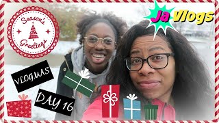DEJAH SUCKS AT VLOGGING 👎 VLOGMAS DAY 16 | 2016 | JaVlogs