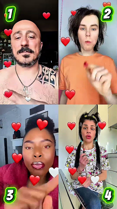 Which one did you like 1, 2, 3 or 4 ?🥰 #duet #funny #trolledit #reaction #comedy #abcd #dance #duo