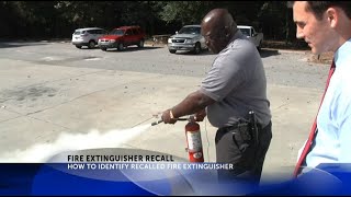 Kidde Fire Extinguisher Recall