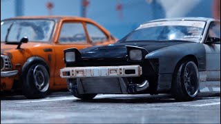 RC DRIFT CAR BODY Addiction RC D-MAX 180SX