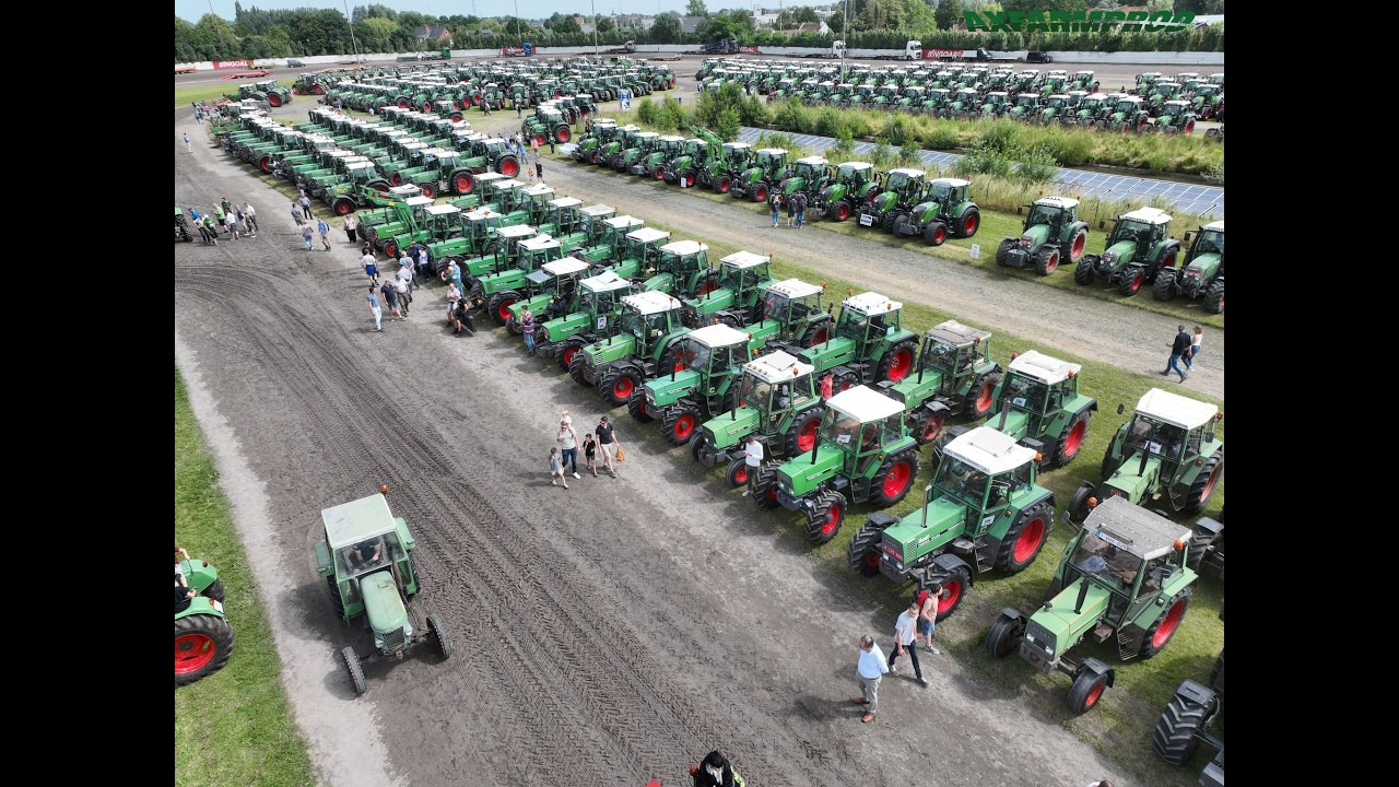 Fendt Treffen Kuurne 2024 - Plus de 700 tracteurs Fendt !