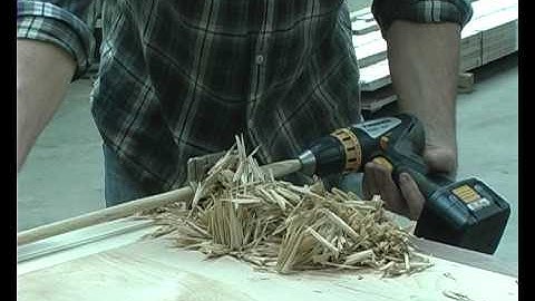 Using the Veritas Dowel and Tenon Cutter