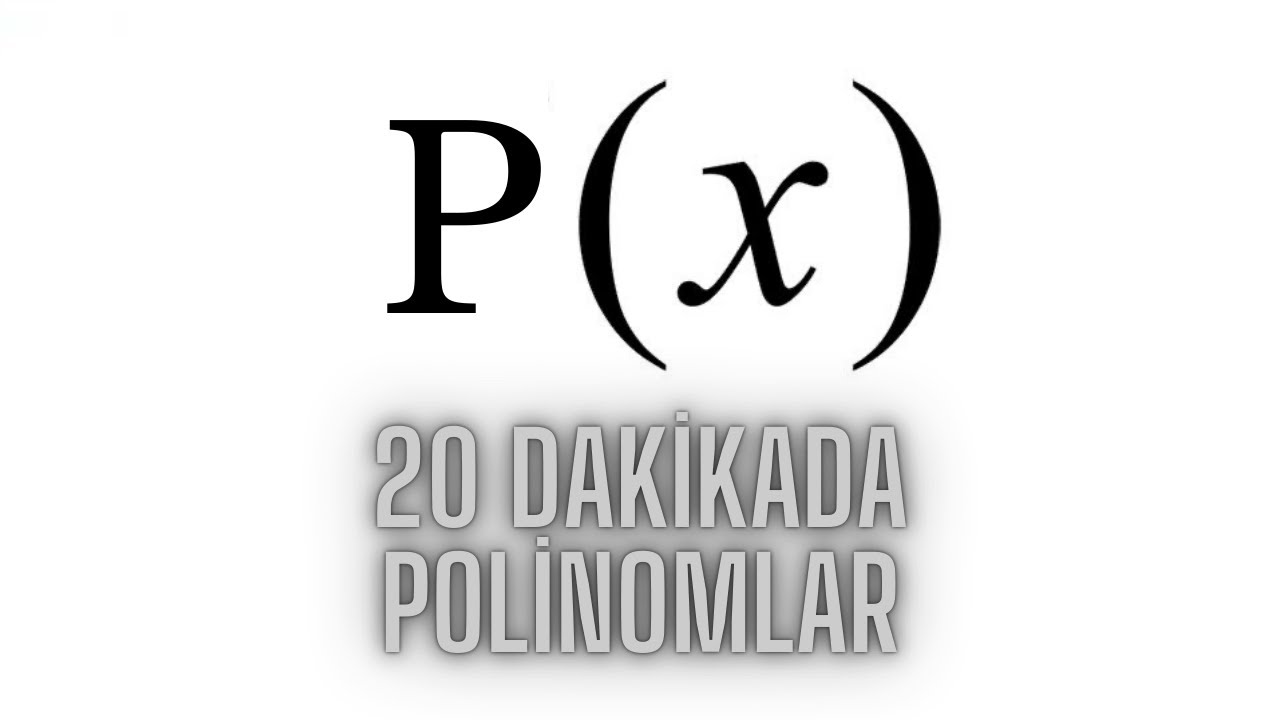 20 DAKİKADA POLİNOMLAR #yks25