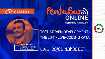 Test-Driven Development with Victor Rentea // PentaBAR