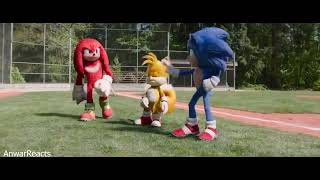 Sonic The Hedgehog 2 Scene | Sonic plays baseball with Tails and Knuckles Movie Scene