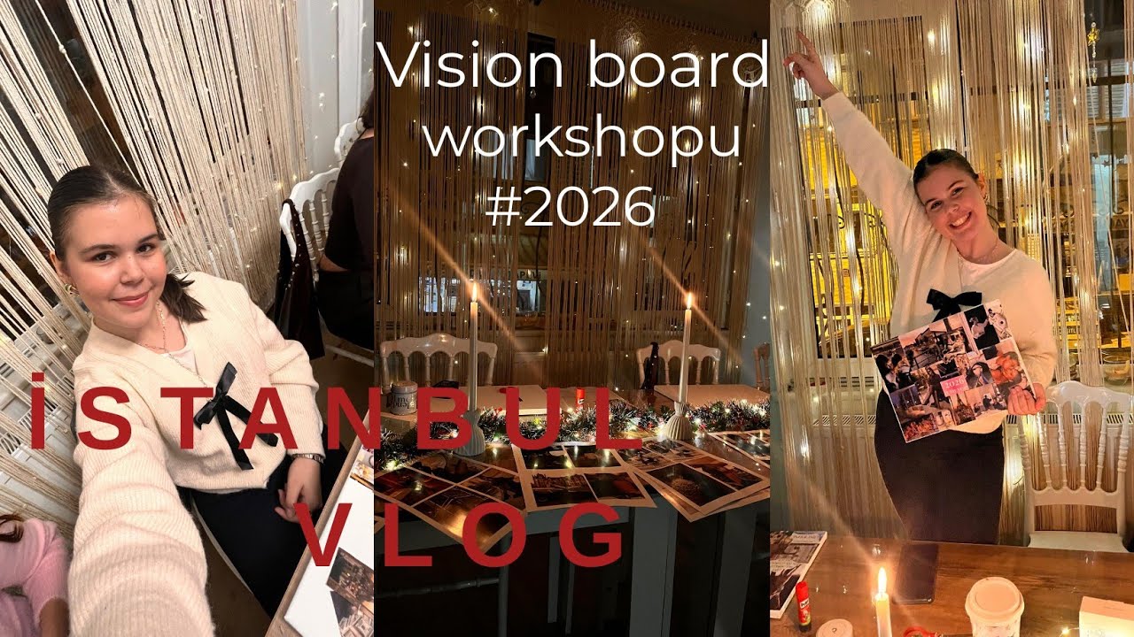 Vision board💌 | herkesin bayıldığı o poğaça 🤝| benimlesiniz! #2026 #visionboard #vlog 
