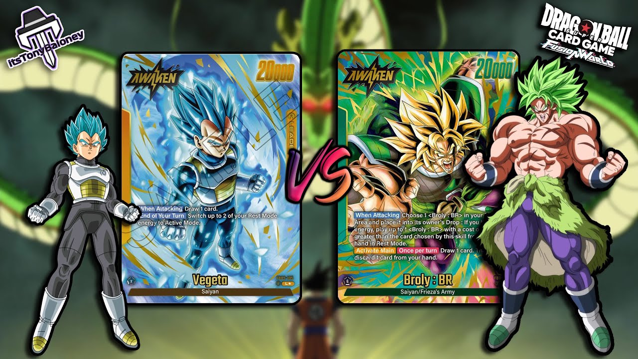 Вегета (Y) против Броли: BR (G) | Онлайн-трансляция | Dragon Ball Super: Fusion World